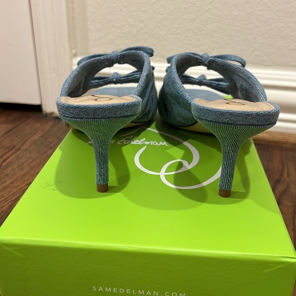 Sam Edelman Pia in Blue Denim - Picture 5 of 6